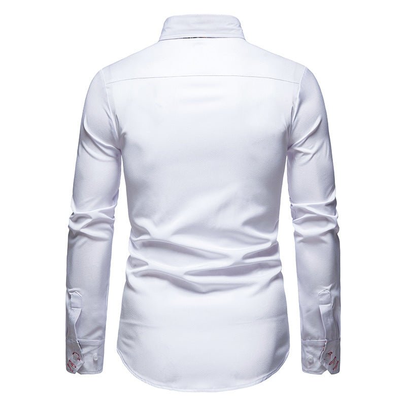 Classic Men’s Long Sleeve Shirt for Adaptable Wear