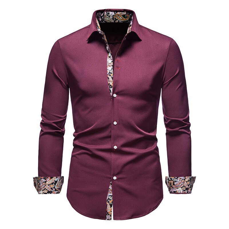 Classic Men’s Long Sleeve Shirt for Adaptable Wear