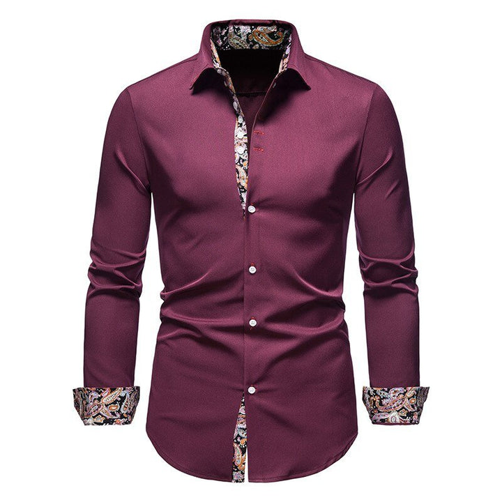 Classic Men’s Long Sleeve Shirt for Adaptable Wear