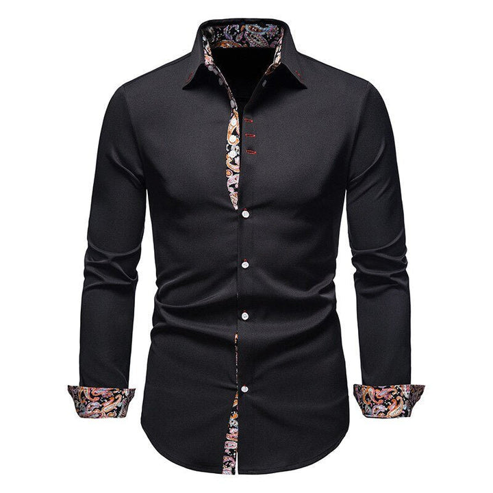 Classic Men’s Long Sleeve Shirt for Adaptable Wear