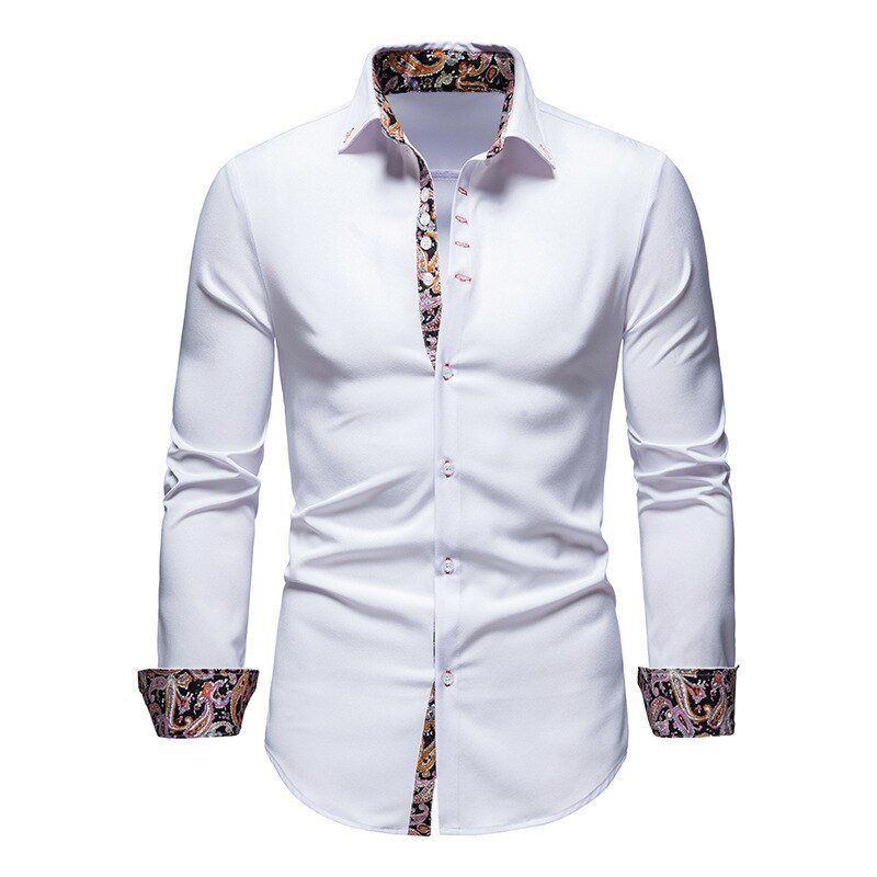 Classic Men’s Long Sleeve Shirt for Adaptable Wear
