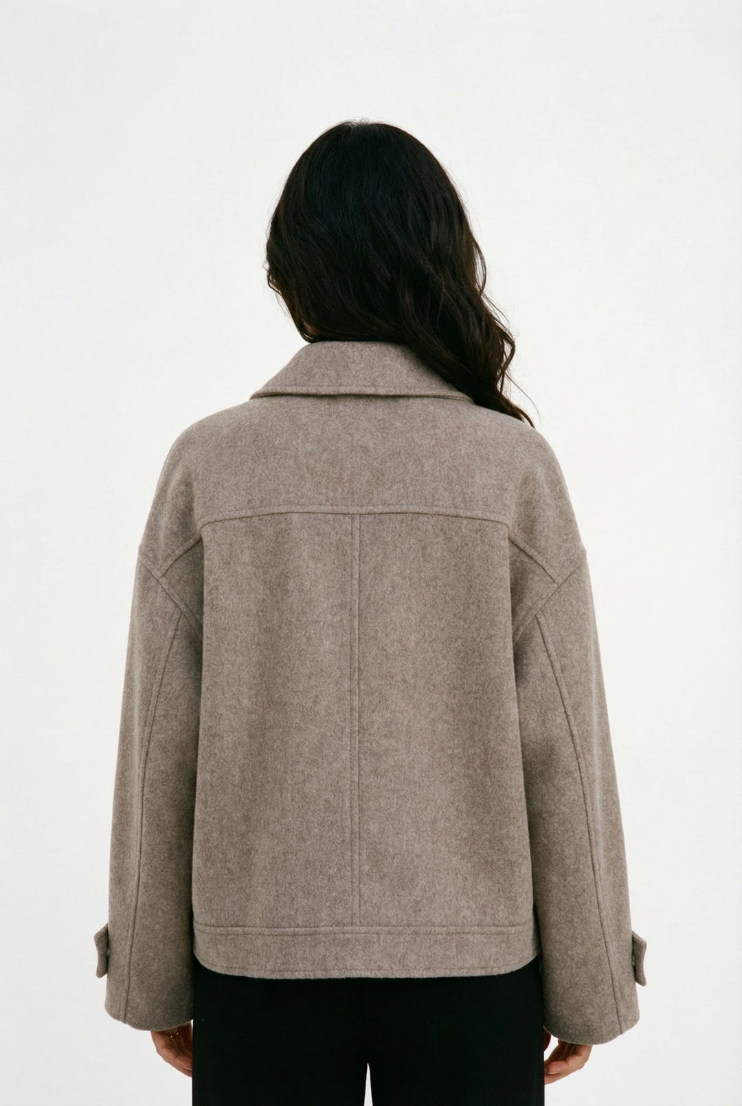 Classic Short Coat with a Modern Appearance