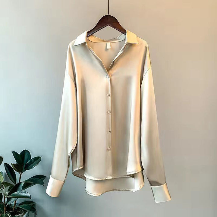 Elegant Women Blouse With Long Sleeves