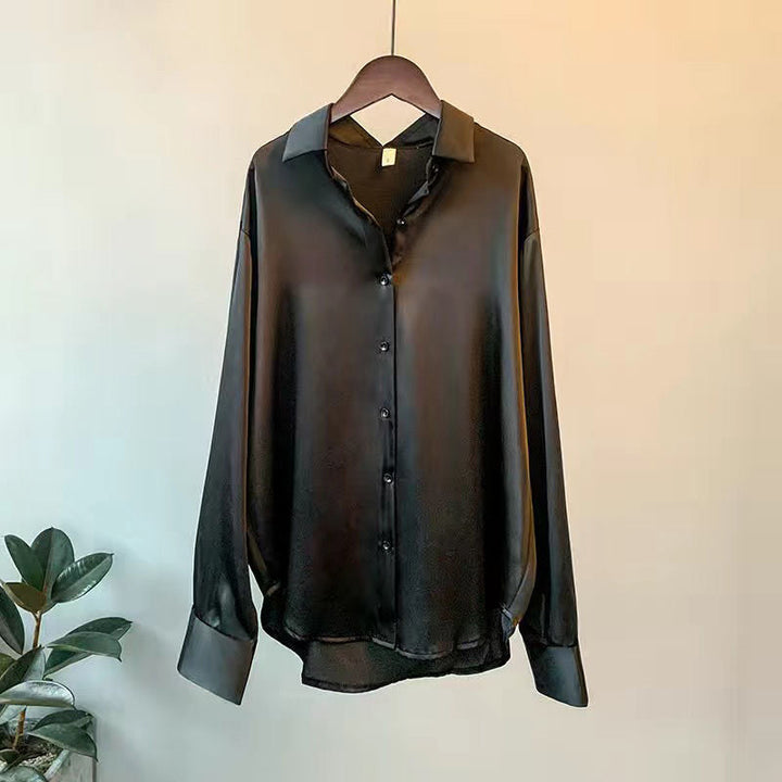 Elegant Women Blouse With Long Sleeves