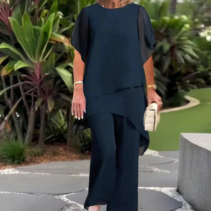 Matching Set with Top and Relaxed Trousers