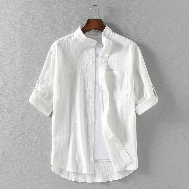 Mens Casual Shirt with Precise Appearance and Modern Fit