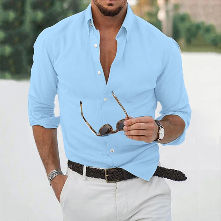 Refined men Shirt With Long Sleeves