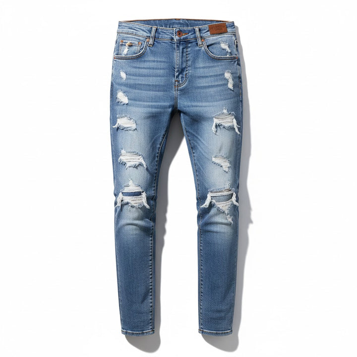 Streetwear Tapered Pencil Jeans