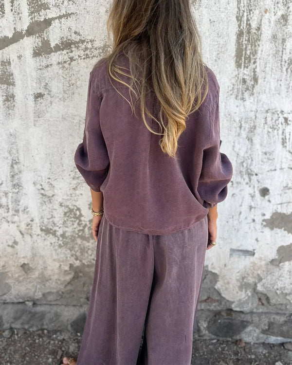 Summer Ensemble with Modern Cut and Two-Piece Format