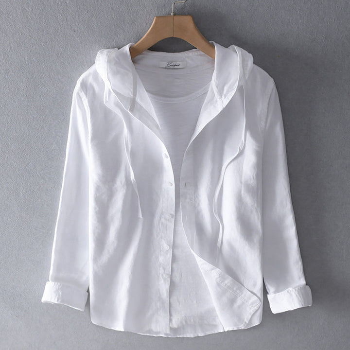 Relaxed Hooded Blouse for Everyday Wear