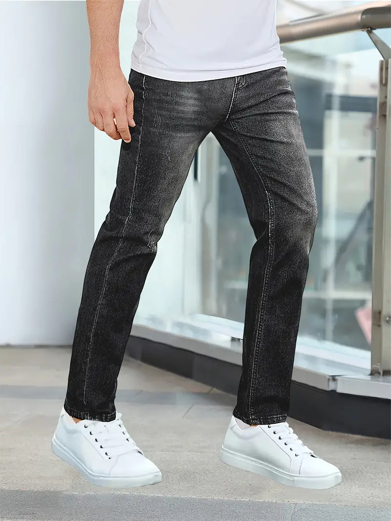 Modern Men Trousers with a Straight Fit