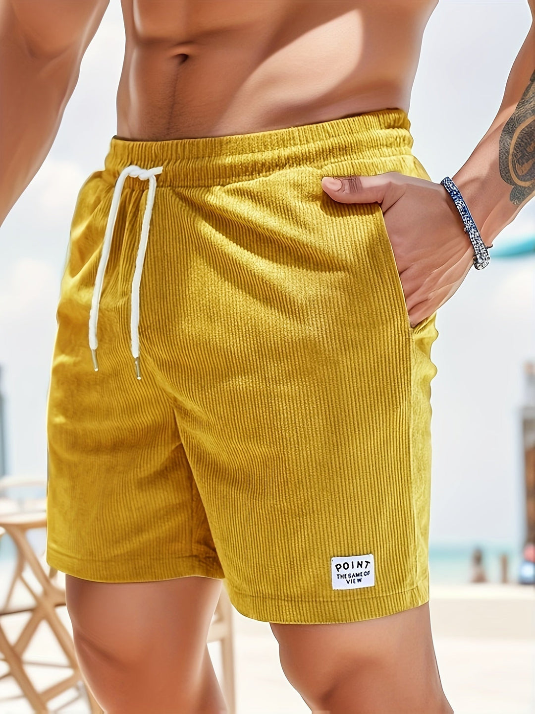 Summer Men Shorts with a Modern Casual Style