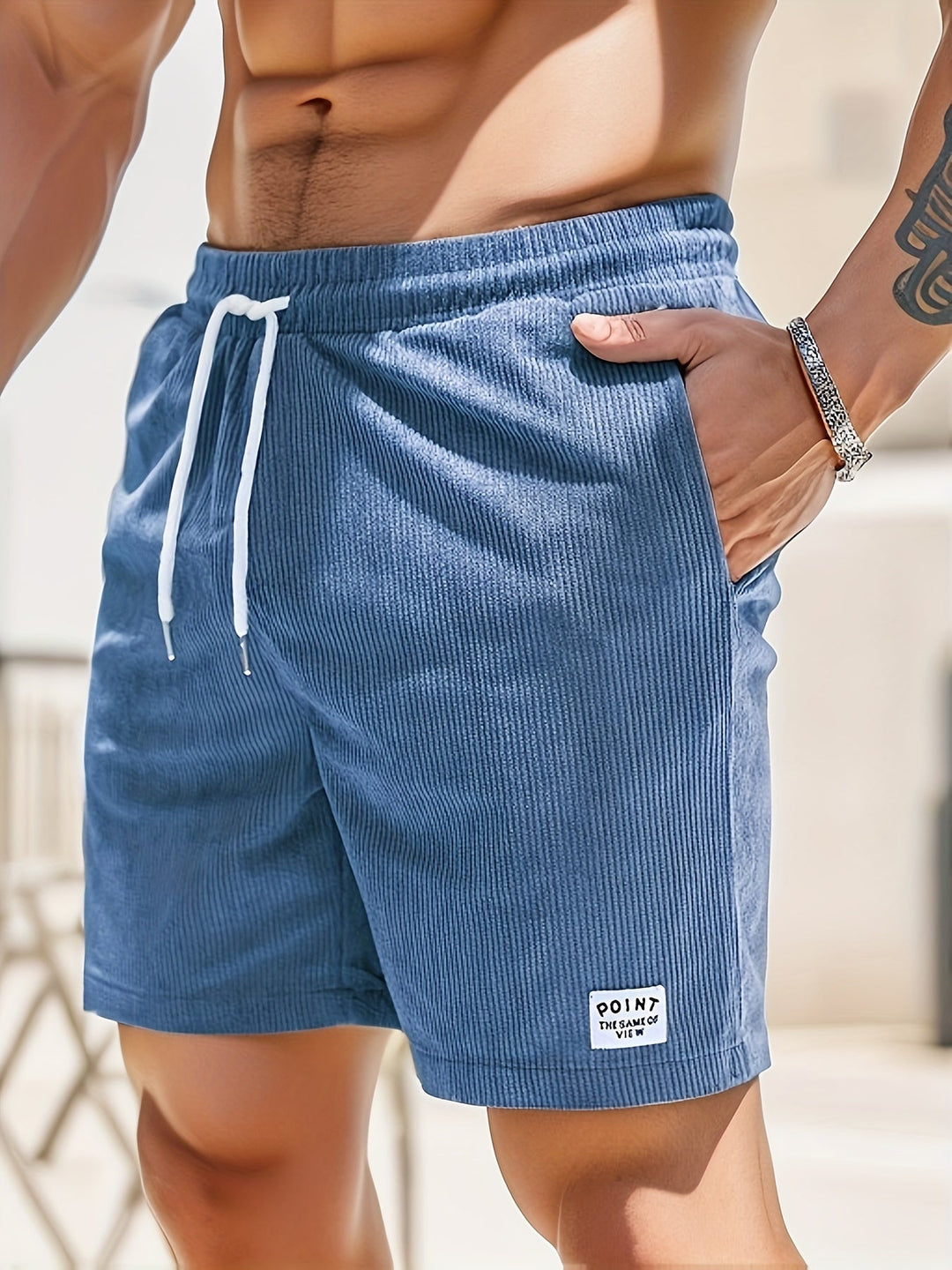 Summer Men Shorts with a Modern Casual Style